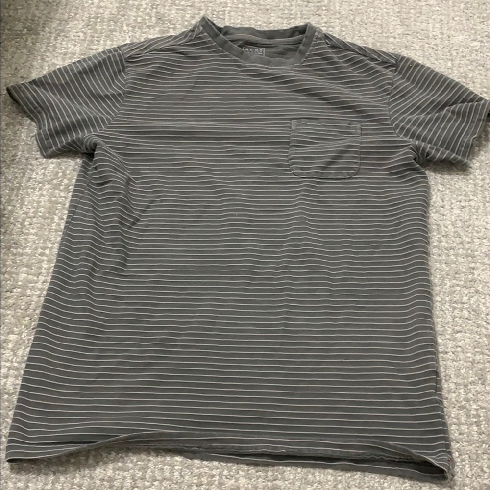Men’s Striped Tee with Pocket